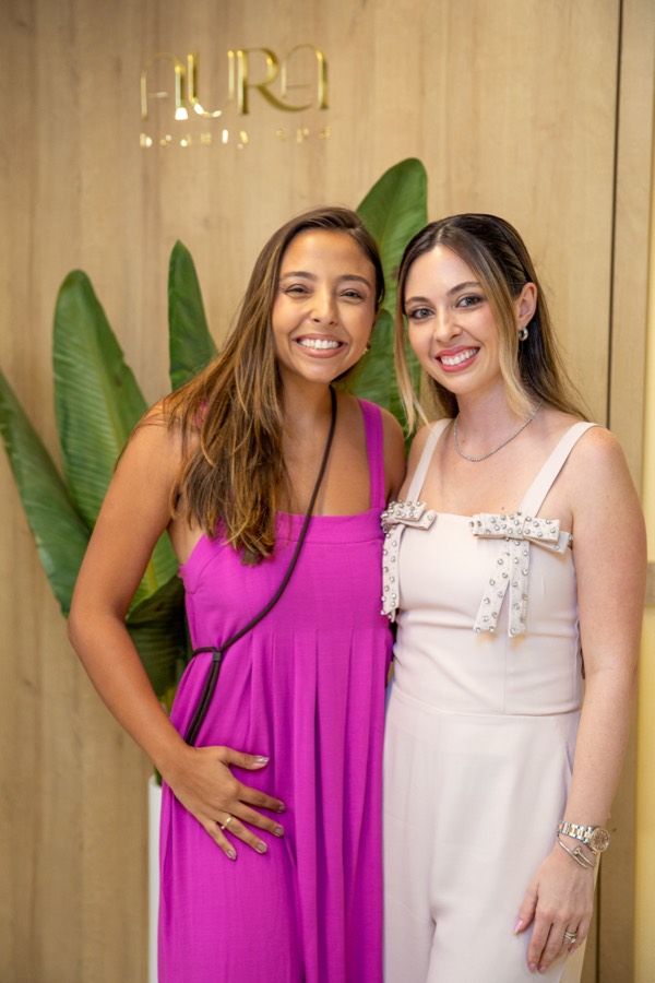 Greap com cliente na inauguração