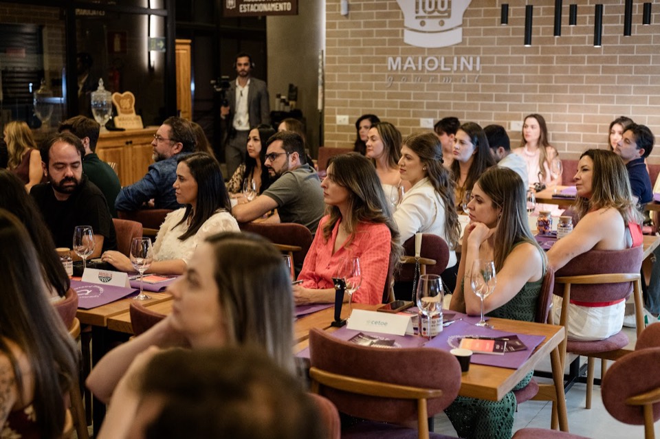 Plateia em evento de cliente da Greap